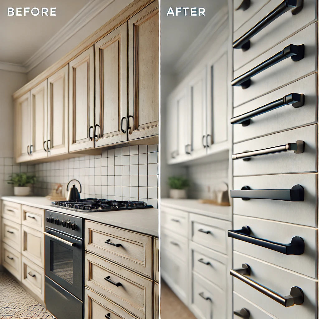 Before and After: Transform Your Kitchen with Modern Handles