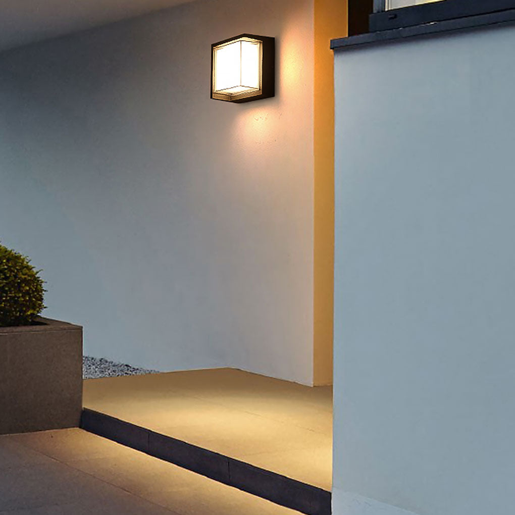 Modern Outdoor Wall Lights Round &amp; Square Waterproof Designs for Gardens &amp; Villas