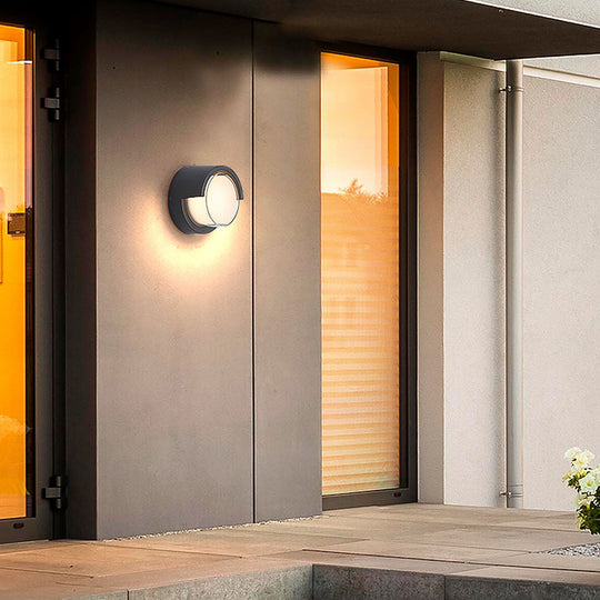 Modern Outdoor Wall Lights Round &amp; Square Waterproof Designs for Gardens &amp; Villas
