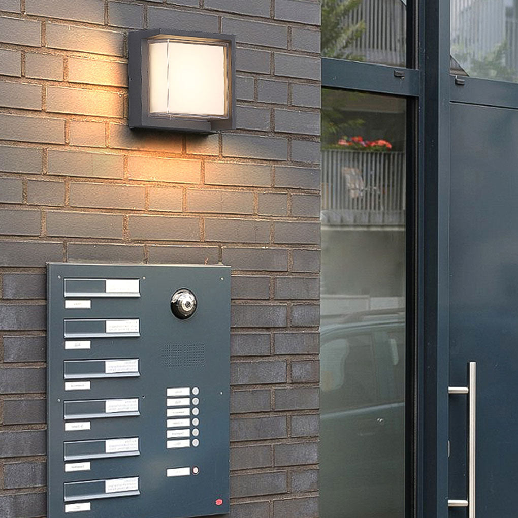 Modern Outdoor Wall Lights Round &amp; Square Waterproof Designs for Gardens &amp; Villas