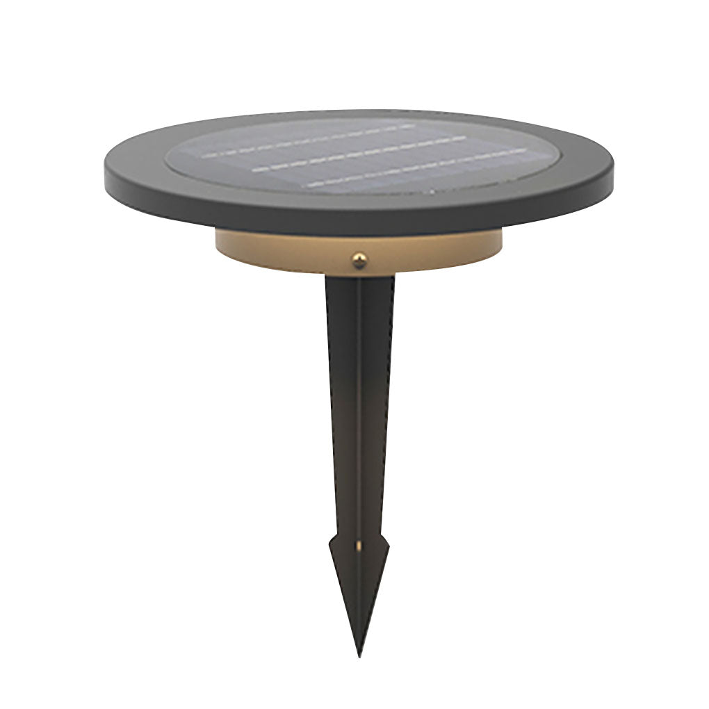 Halo Bottom Emitting LED Ground Solar Lights Durable &amp; Elegant for Outdoors