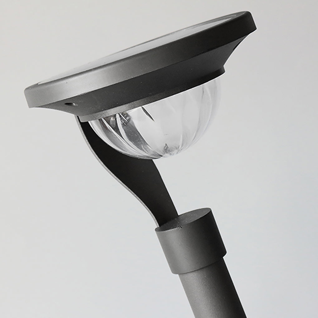Conical Floating Top Solar Pathway Light Auto On Off Waterproof Outdoor Lamp