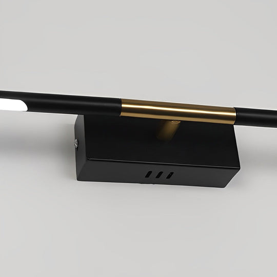 Black &amp; Gold Linear LED Bathroom Vanity Light Bar