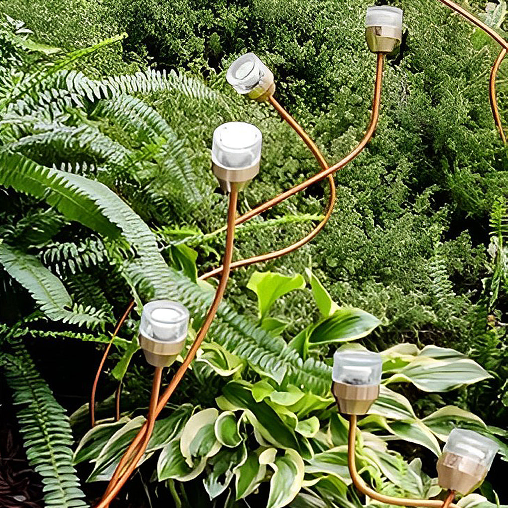Outdoor Flower Bud LED Lawn Lights – Apple &amp; Grape Designs