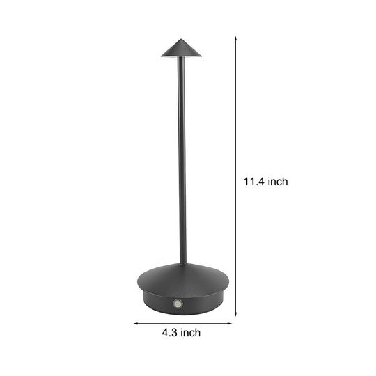 Mini Triangle LED Table Lamp – Cordless &amp; Dimmable
