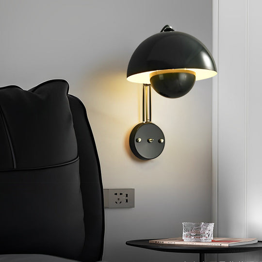 Circular Three Step Dimming Nordic Wall Lamp
