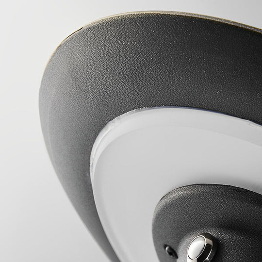 Solar Path Lights with Innovative Round Top Disk Down Lighting and Bubble Design