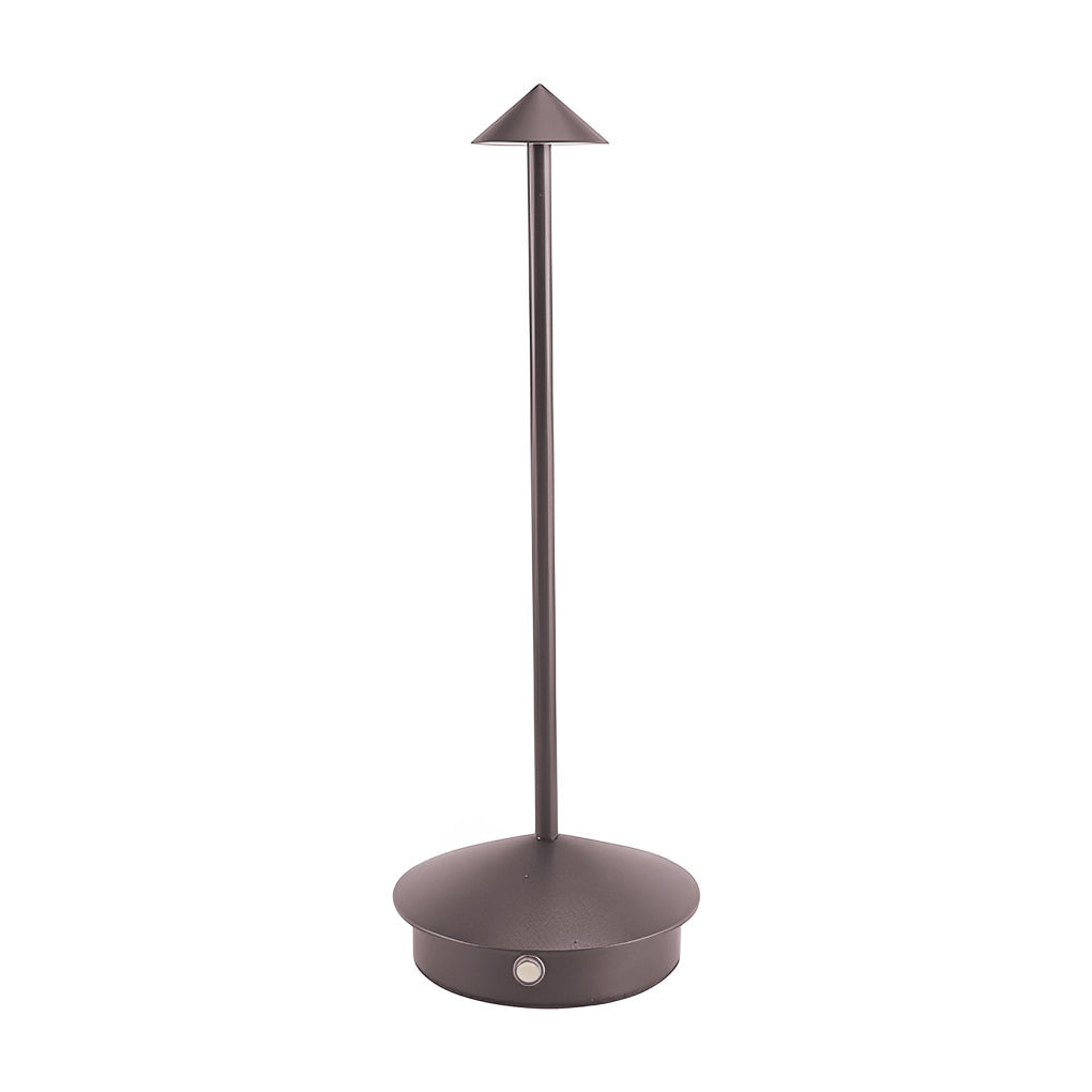 Mini Triangle LED Table Lamp – Cordless &amp; Dimmable