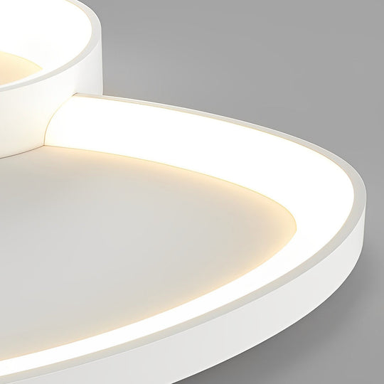 Creative Geometric Line Three Step Dimming LED Modern Ceiling Light
