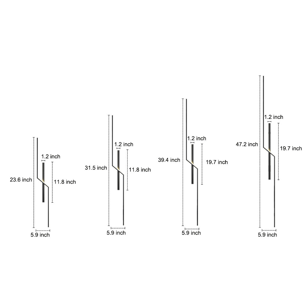 Creative Lines LED Minimalist Wall Lamp