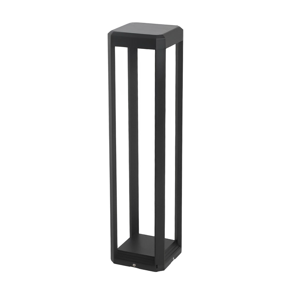 Modern Black Solar Pathway Light Durable &amp; Minimalist Design