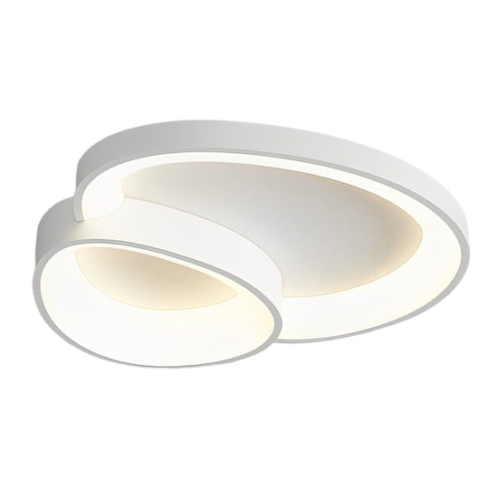 Creative Geometric Line Three Step Dimming LED Modern Ceiling Light