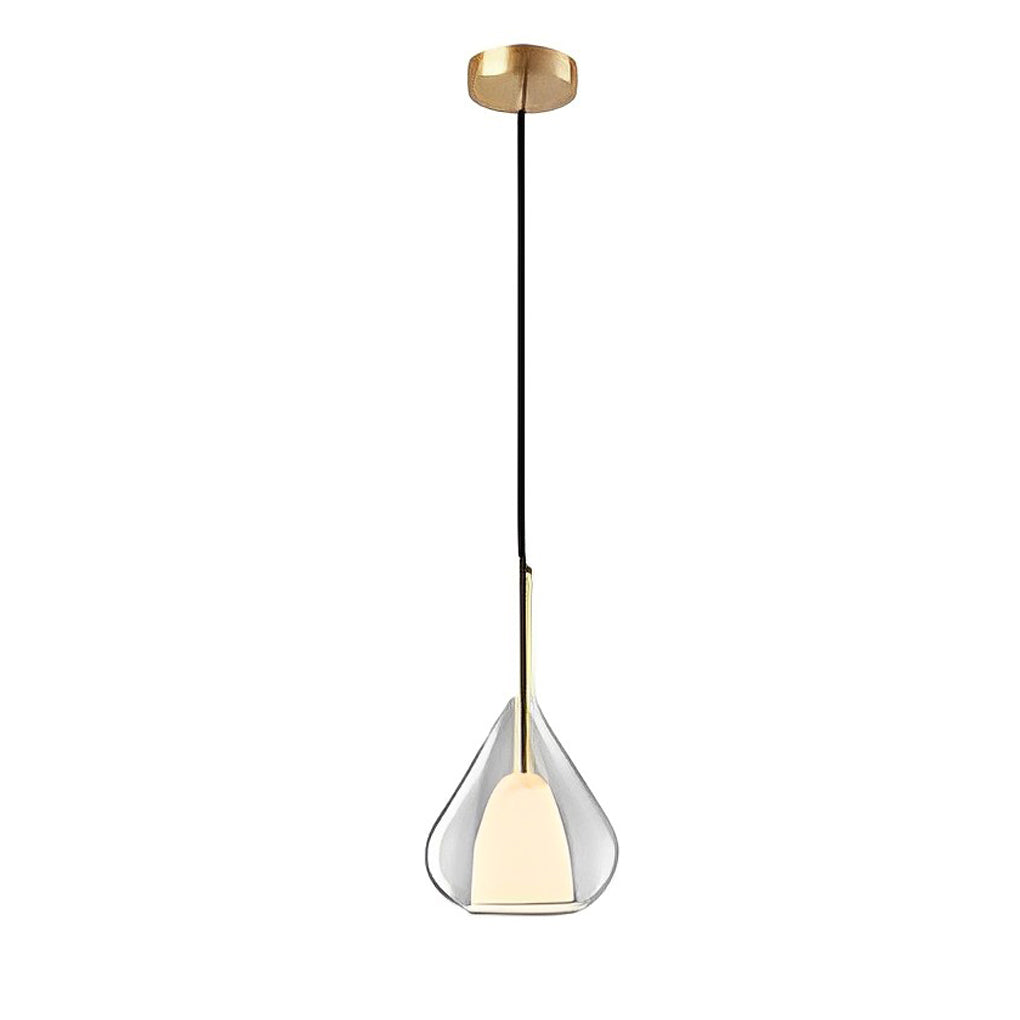 Raindrop Creative Double Layers Glass Nordic Pendant Light