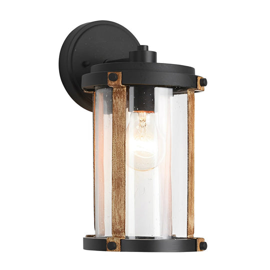 Vintage Waterproof Glass Industrial Outdoor Wall Sconce Light
