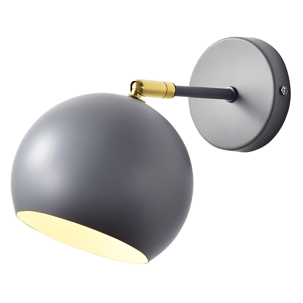Adjustable Hemispherical Nordic LED Wall Lamp