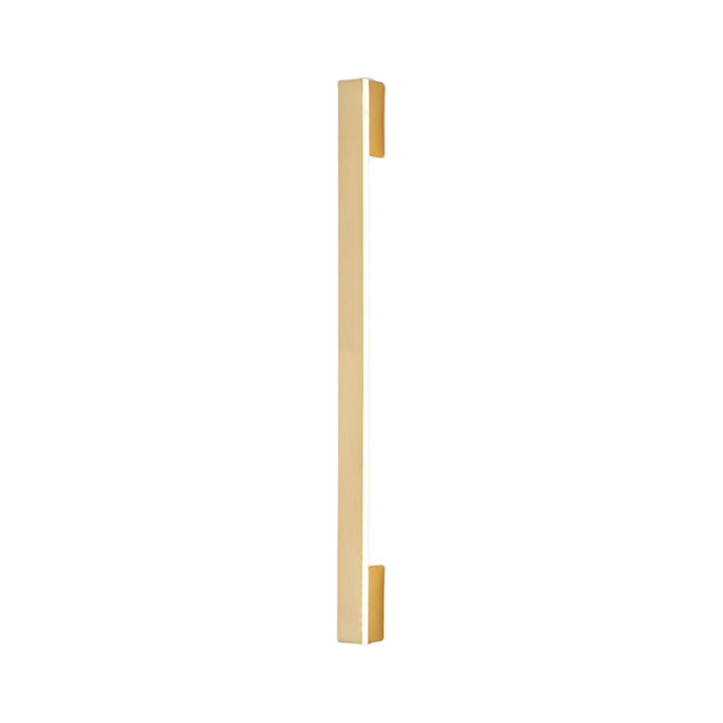 Minimalist Linear Copper LED Wall Lamp with 3-Step Dimming