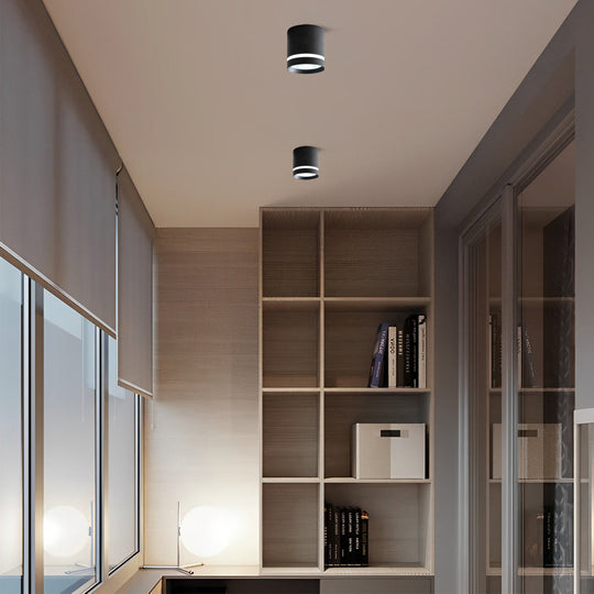 Cylindrical Shapes LED Modern Ceiling Light
