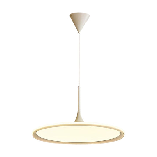 Round Ultra Thin Minimalist LED Nordic Chandelier Pendant Lighting