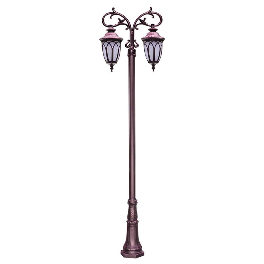 2-Head Aluminum Waterproof LED European Style Street Light – 118&