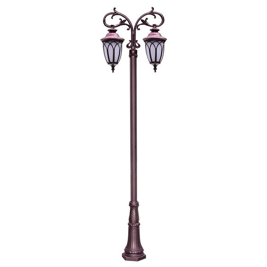 2-Head Aluminum Waterproof LED European Style Street Light – 118&