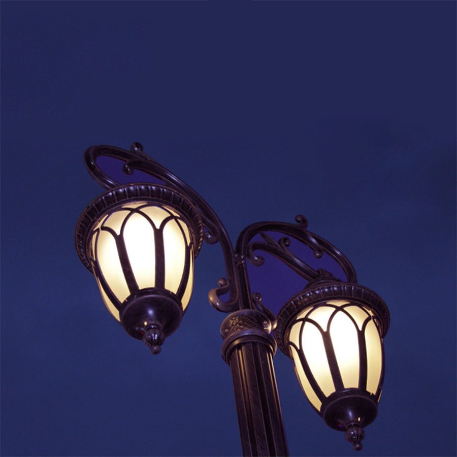 2-Head Aluminum Waterproof LED European Style Street Light – 118&