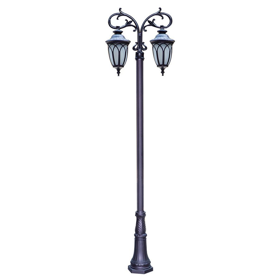 2-Head Aluminum Waterproof LED European Style Street Light – 118&