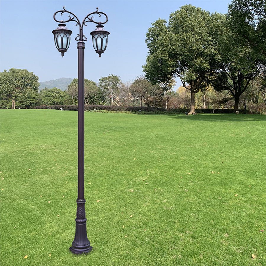 2-Head Aluminum Waterproof LED European Style Street Light – 118&