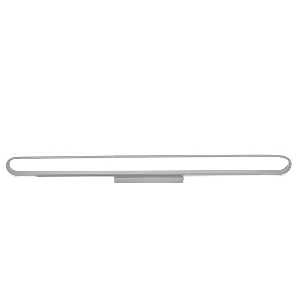 24" Rectangle LED Black Flush Mount Ceiling &amp; Wall Light