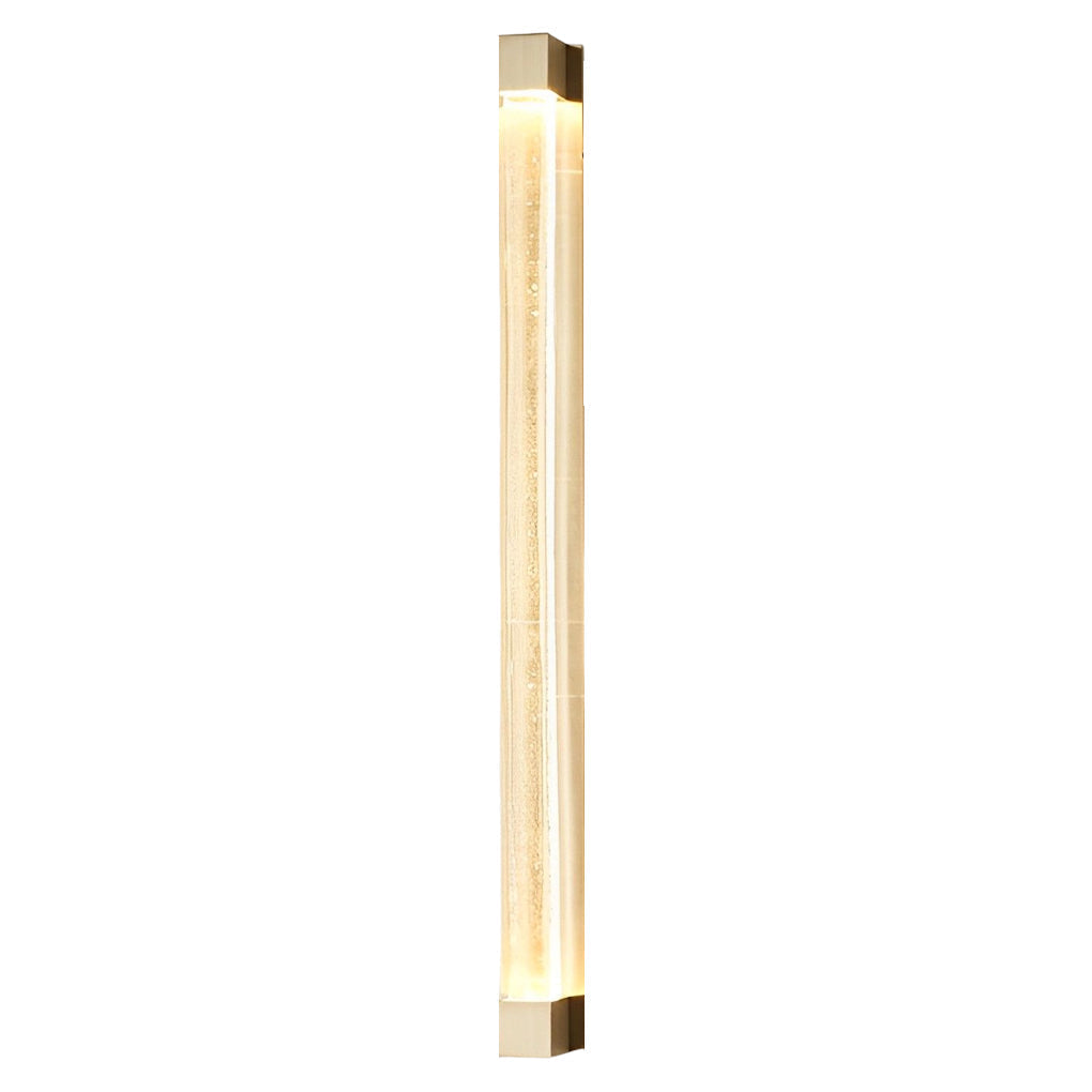Minimalist Crystal Strip Postmodern LED Wall Lamp