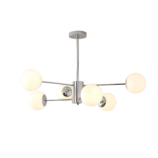 Molecular Lights Three Step Dimming Plating Glass Modern Chandelier