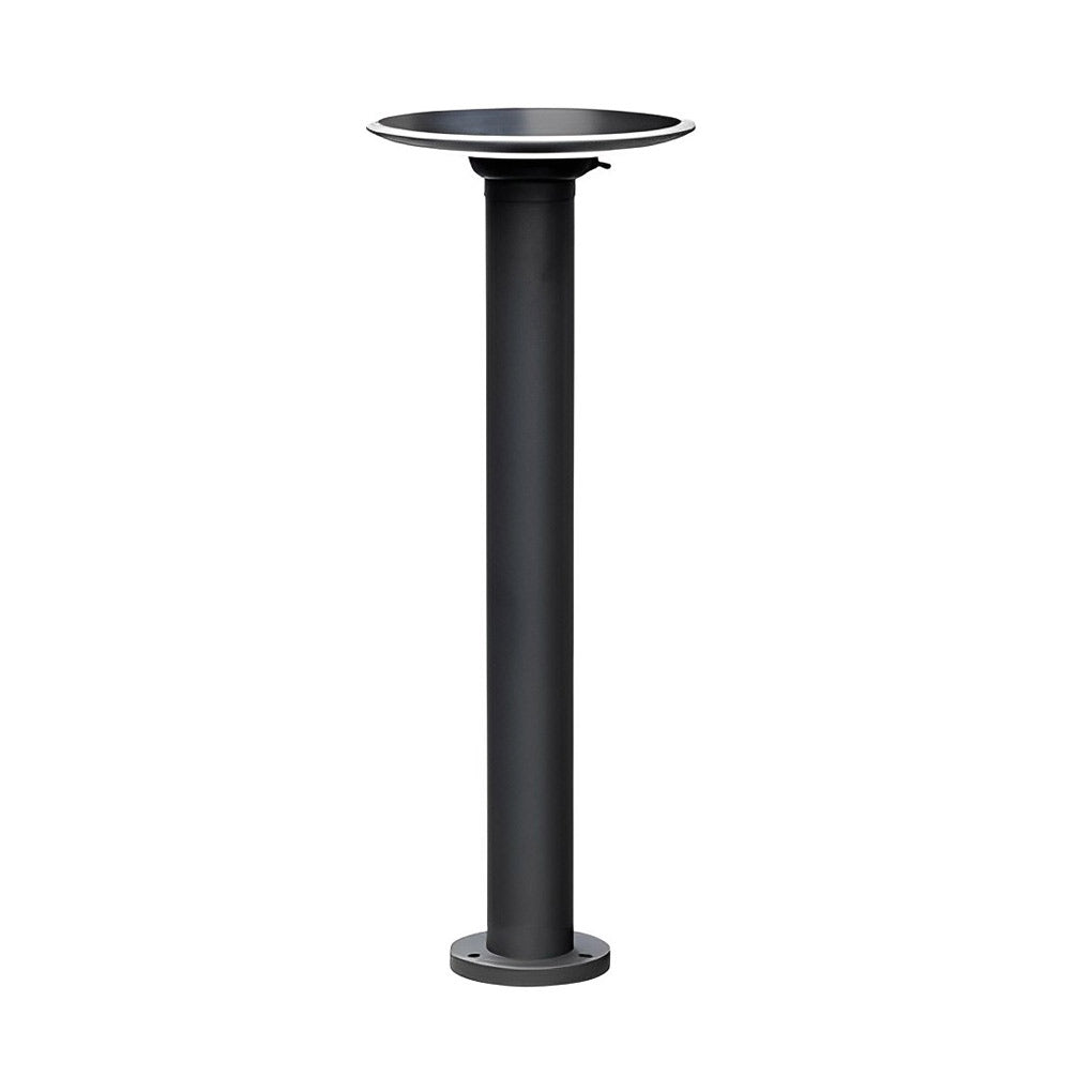 Round LED Solar Garden Light with Intelligent Light-Control &amp; Waterproof Design