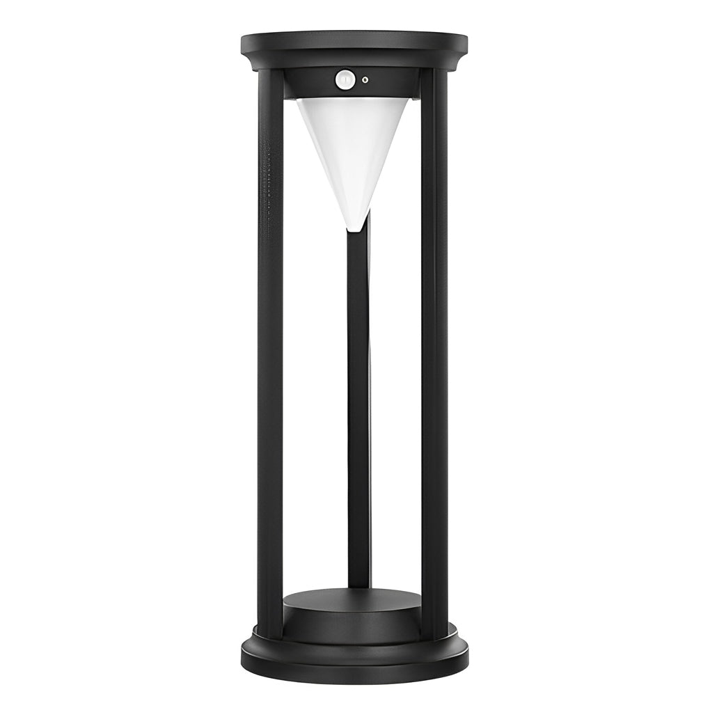 Adjustable Brightness LED Solar Path Lights Waterproof Lawn Lamps