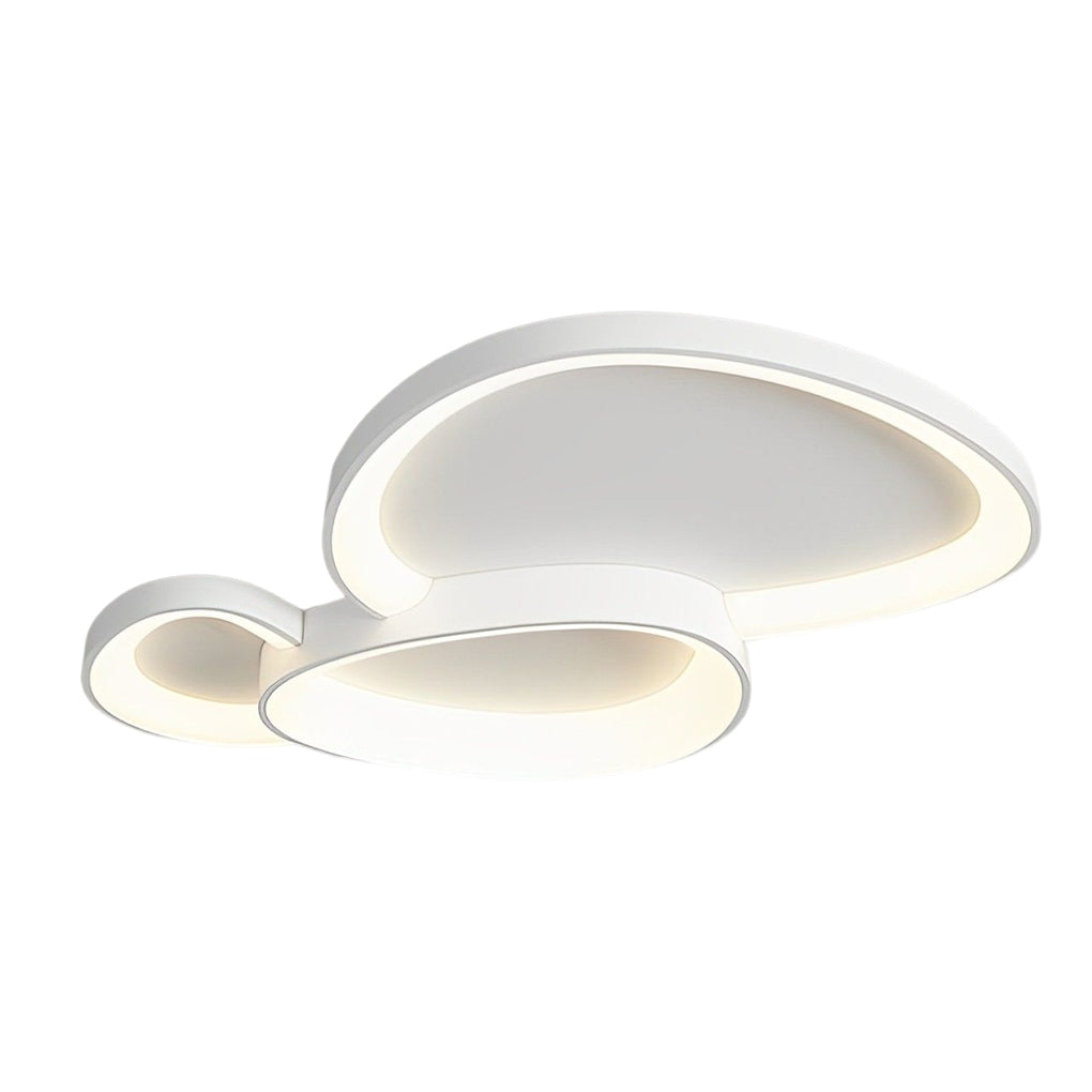 Creative Geometric Line Three Step Dimming LED Modern Ceiling Light