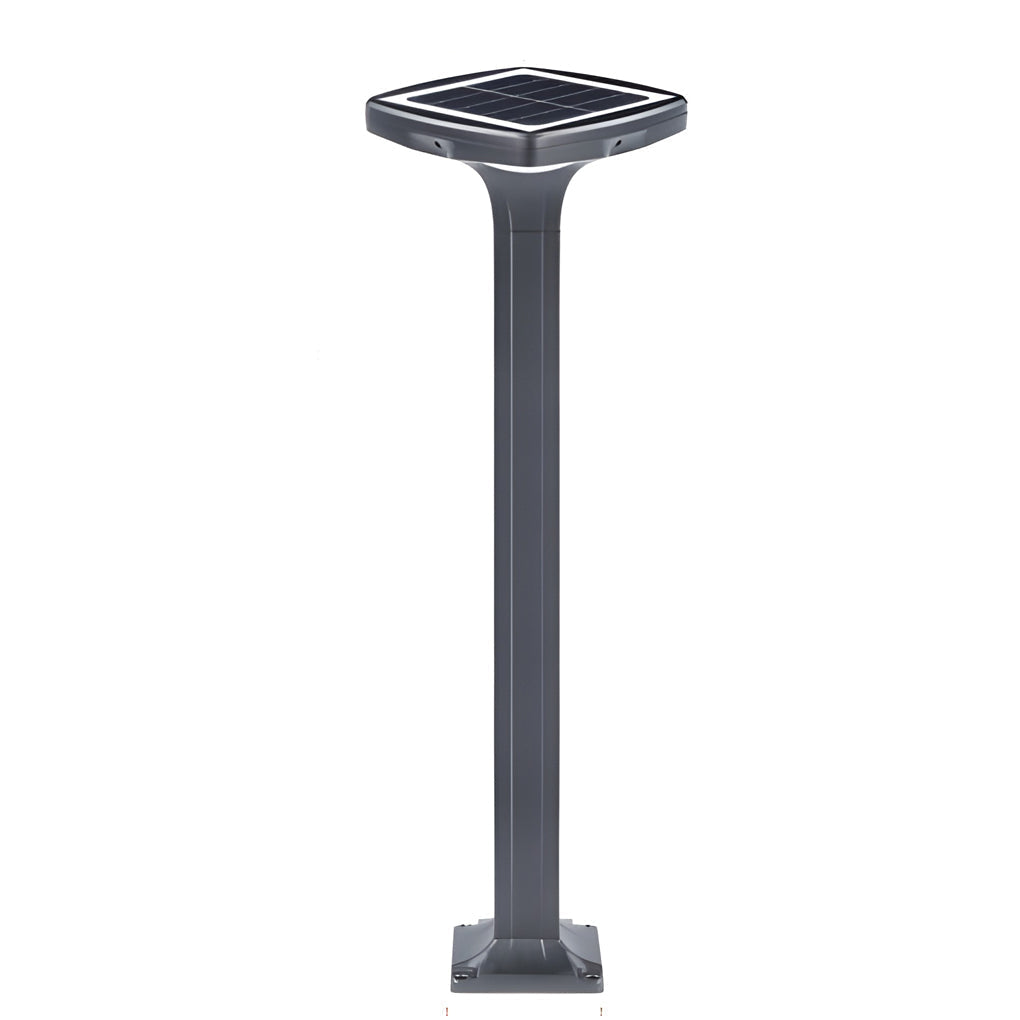 Square LED Outdoor Path Lights with Solar &amp; Wired Options