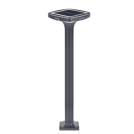 Square LED Outdoor Path Lights with Solar &amp; Wired Options