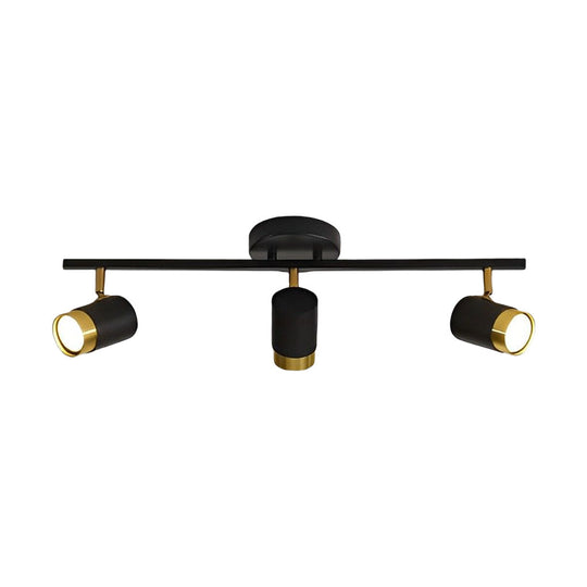 3/4/5 Lights GU10 LED Adjustable COB Surface Mounted Track Spotlight
