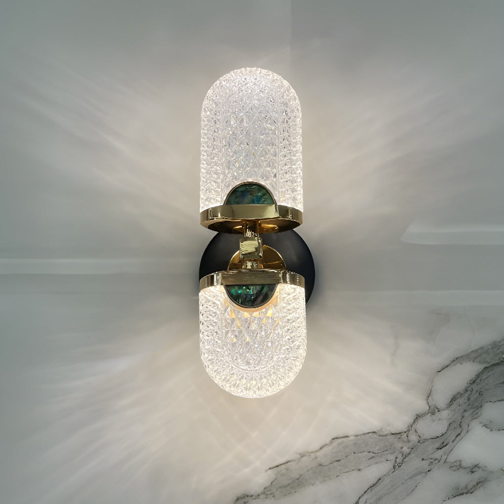 Creative LED Wall Sconce with Up &amp; Down Light Effect – Three Step Dimming