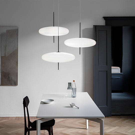 Round Acrylic E27-5W Creative Art Nordic Pendant Light Small Chandelier