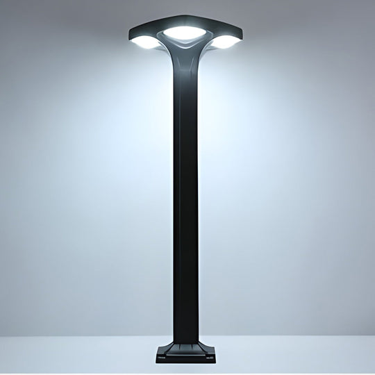 Square LED Outdoor Path Lights with Solar &amp; Wired Options