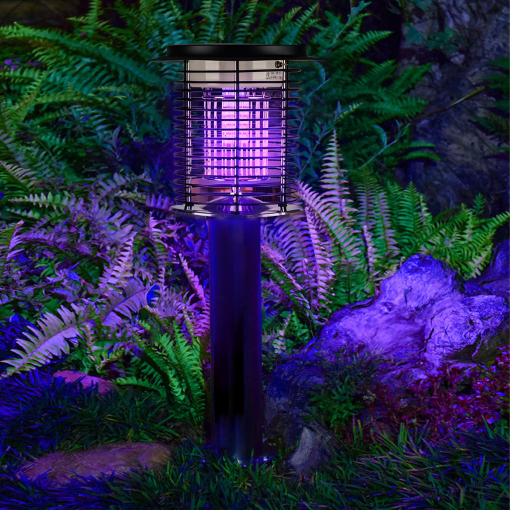 Efficient Mosquito Killer Lamp – Solar &amp; USB Charging, Dual Light Frequency