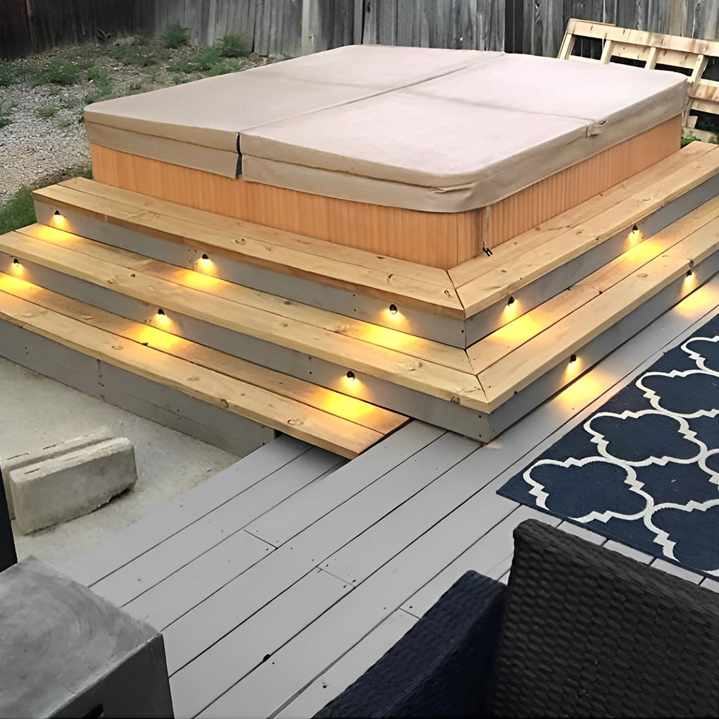 Half Moon Low Voltage LED Deck &amp; Step Light