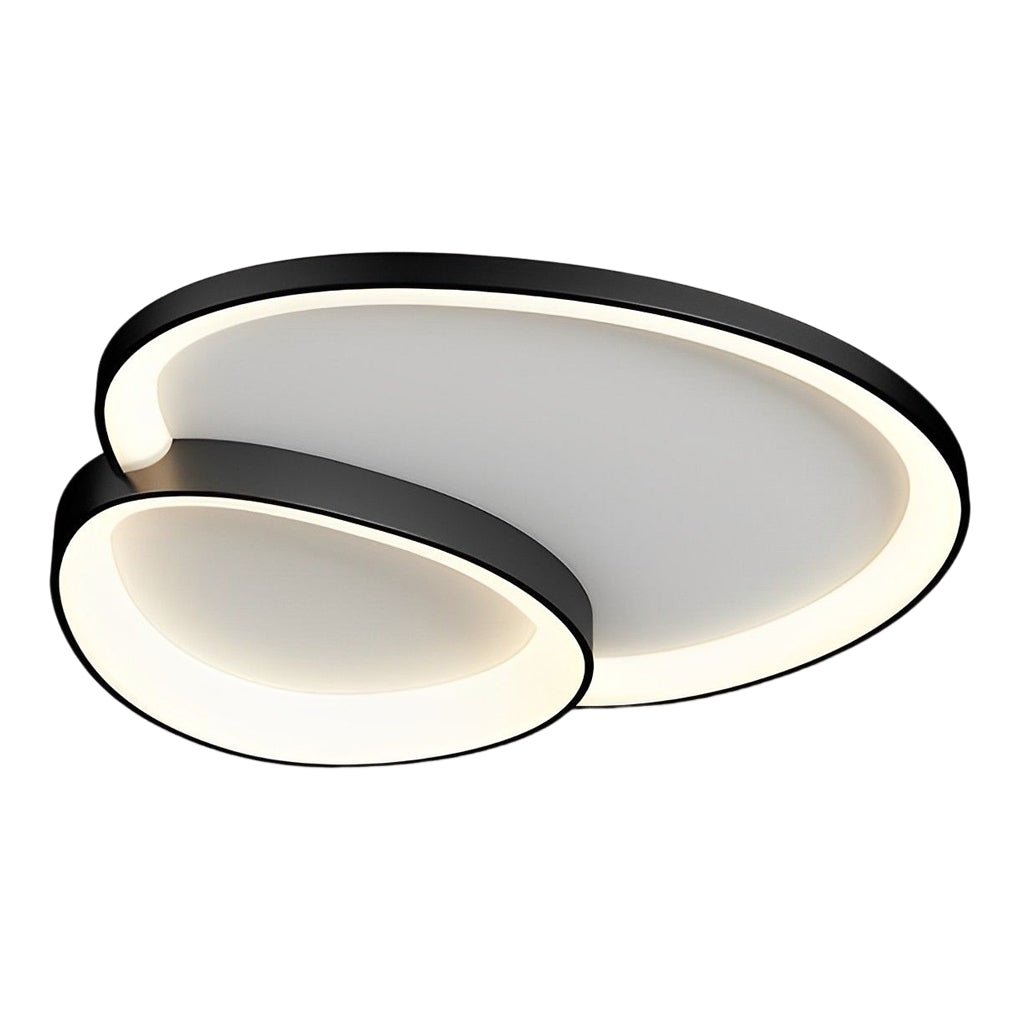 Creative Geometric Line Three Step Dimming LED Modern Ceiling Light