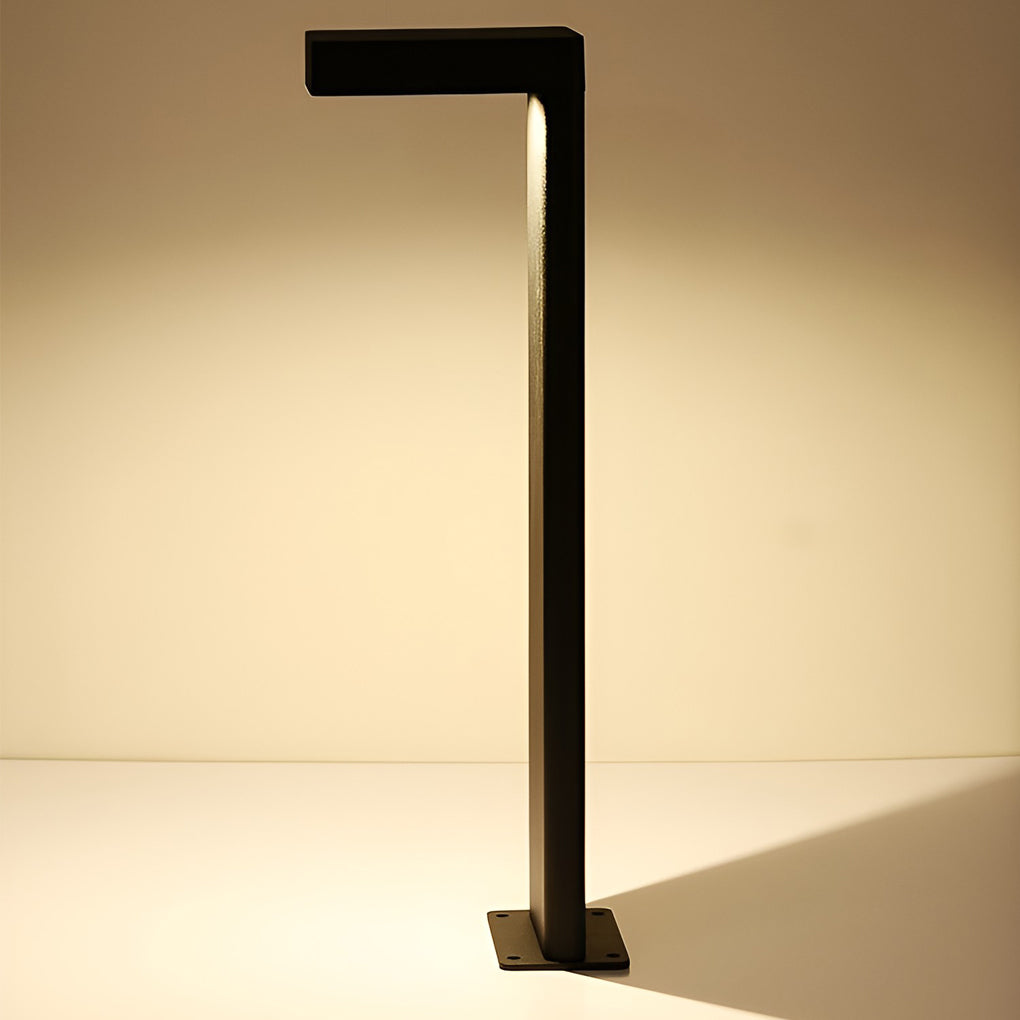 Sleek Solar Pathway Lights with Dusk-to-Dawn Sensor Modern LED Outdoor Landscape Lighting