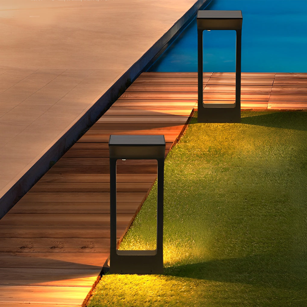 Elegant Solar Powered Waterproof LED Pathway Lights