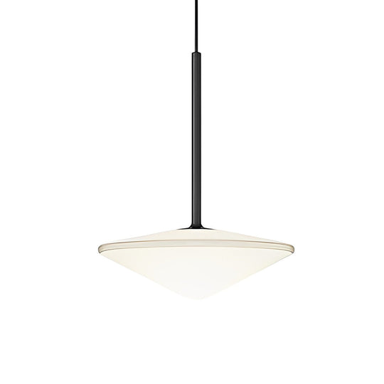 Round Creative Glass Iron LED Black Nordic Pendant Lighting Chandelier