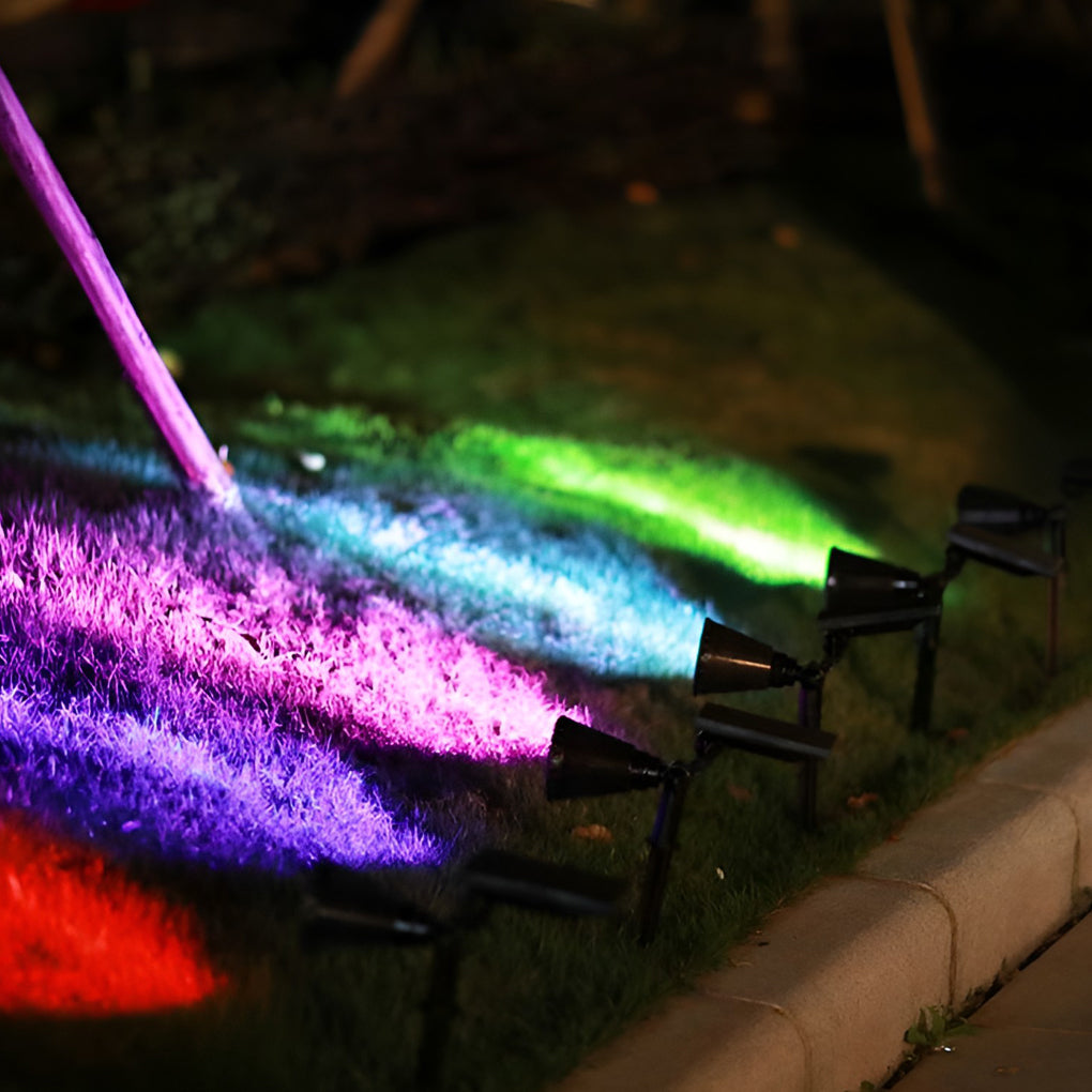 Waterproof LED 7 W Modern Solar Tree Spotlights Landscape Lighting