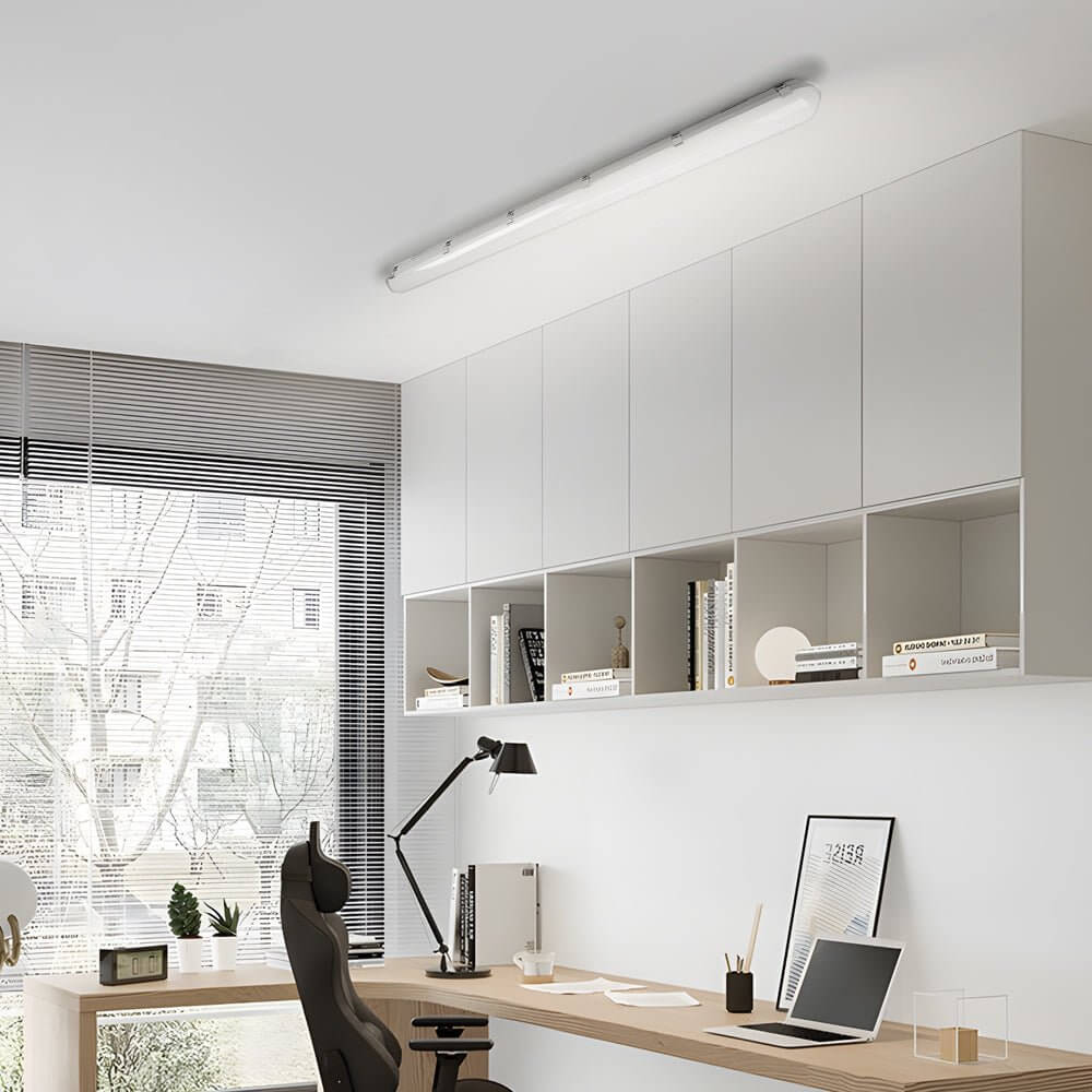 47-Inch White LED Vapor Tight Ceiling Light