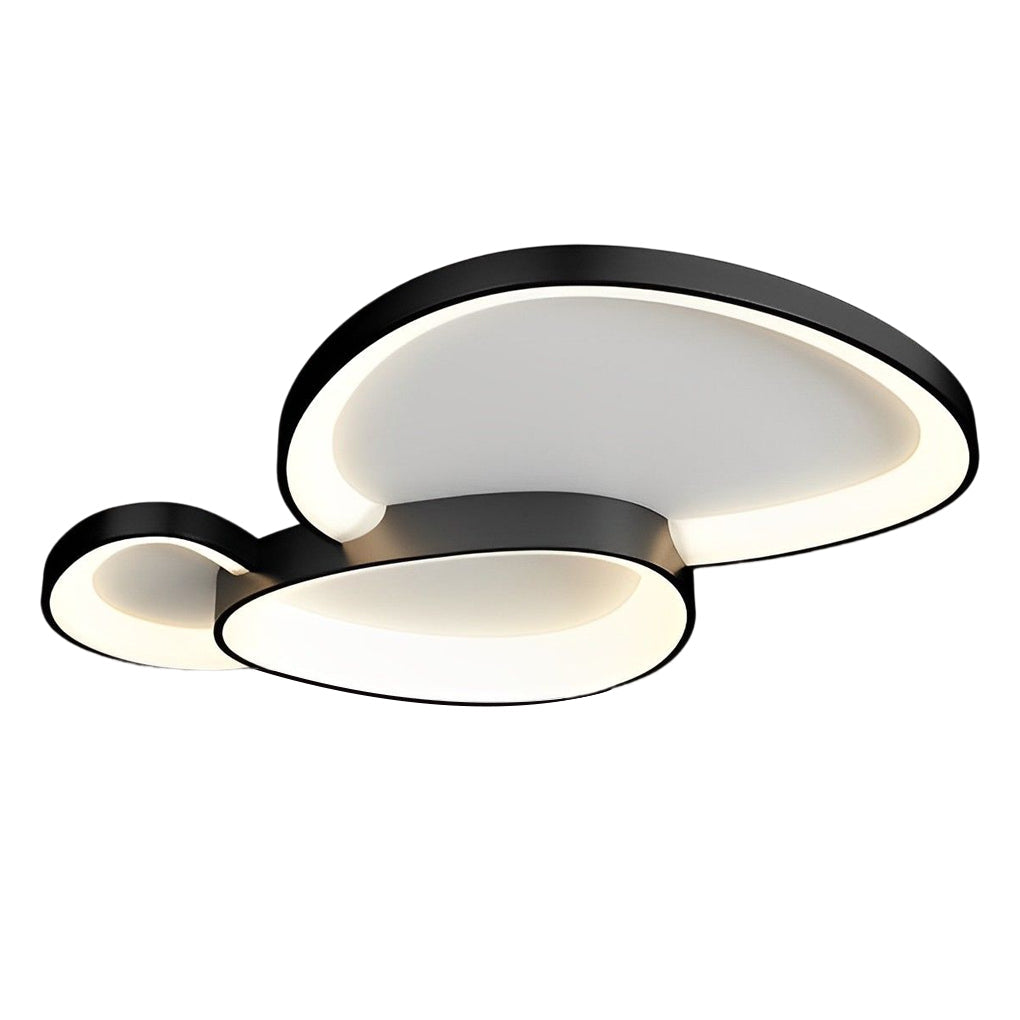 Creative Geometric Line Three Step Dimming LED Modern Ceiling Light