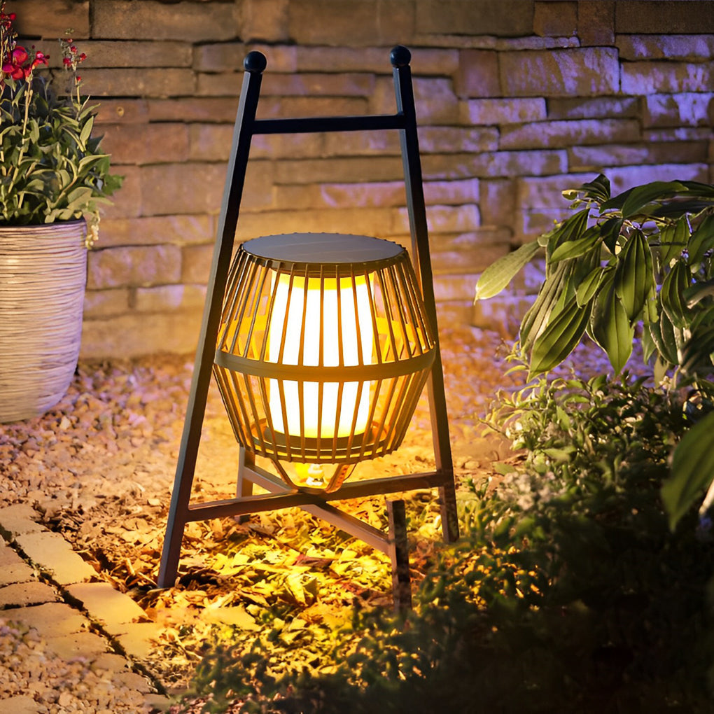 Portable Dimmable LED Solar Outdoor Lantern