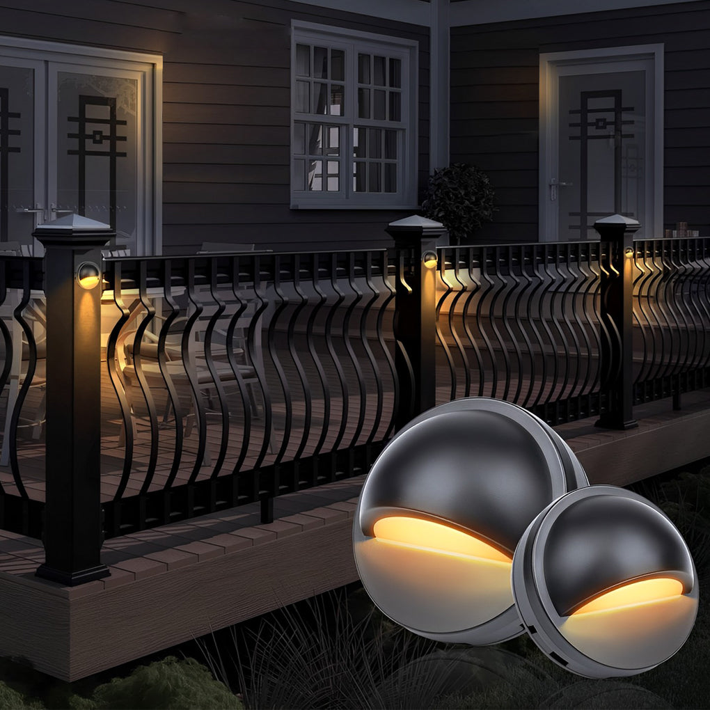 Half Moon Low Voltage LED Deck &amp; Step Light